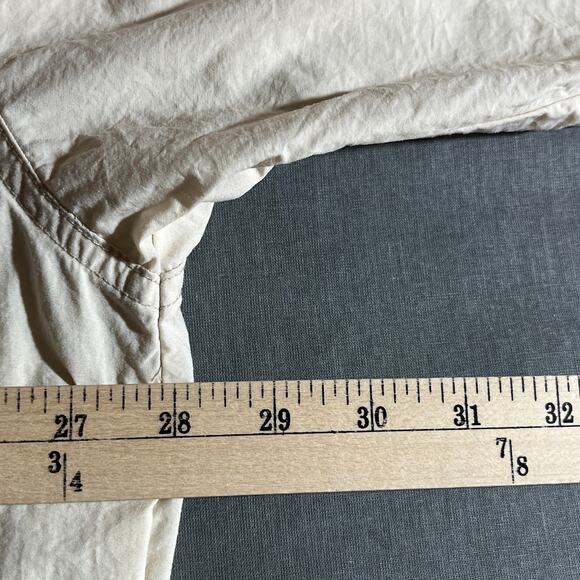 Vintage Nike Golf Windbreaker Jacket Mens XL Cream‎ Henley Pullover 90s Y2K - Picture 12 of 12